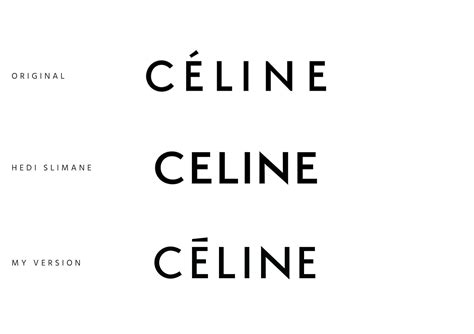 celine logo font.